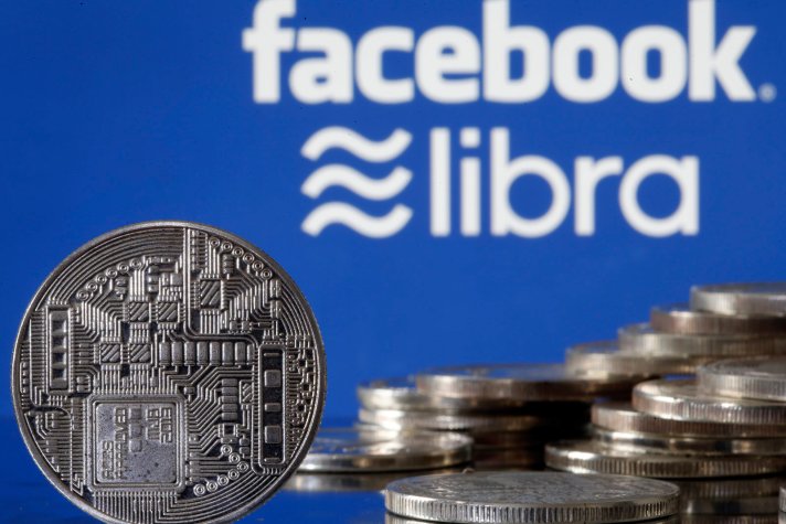 Facebook Libra Virtual Currency : Illustration
